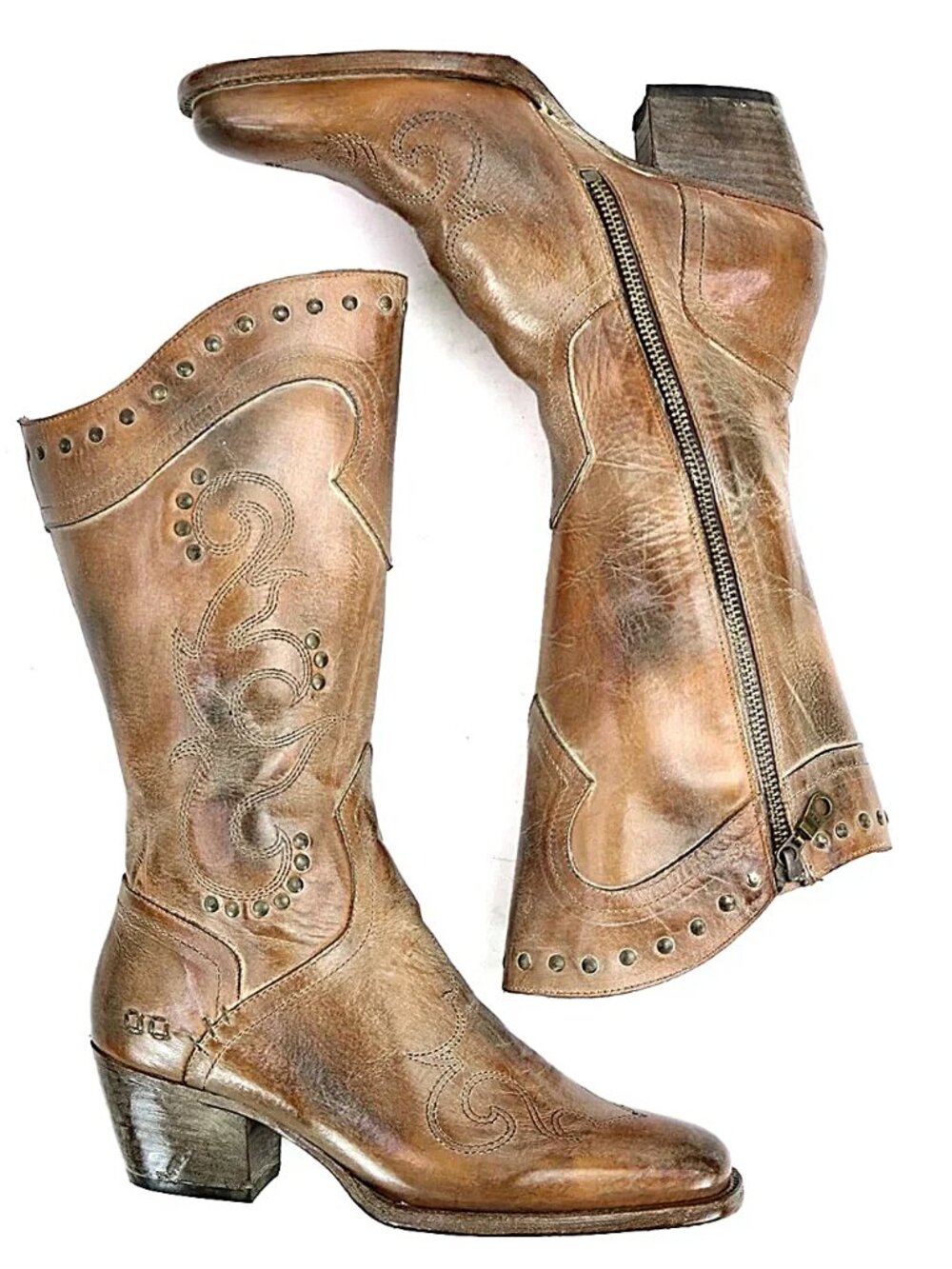 BED/STU Limit -Tan Rustic- Women's Boot